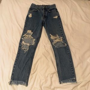 Carmar High Wasted Denim Jeans